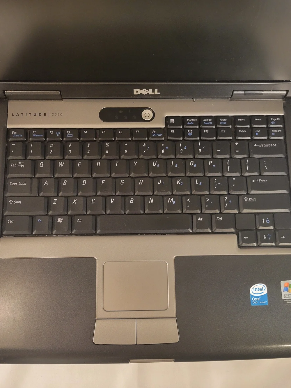 Dell Latitude D520 Vintage Laptop | Model PP17L | Untested For Parts / Repair